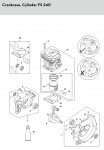 Stihl FS 240 Brushcutters Spare Parts